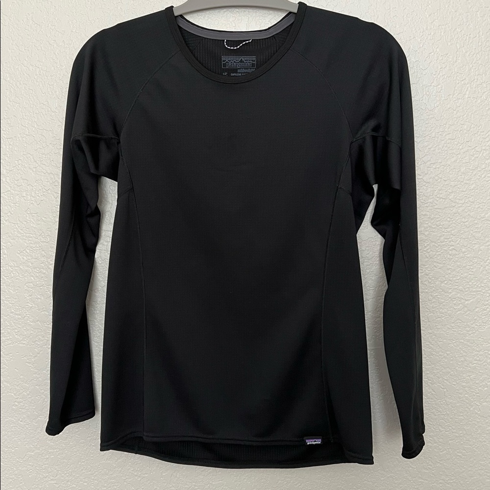 Black Patagonia Midweight Capilene